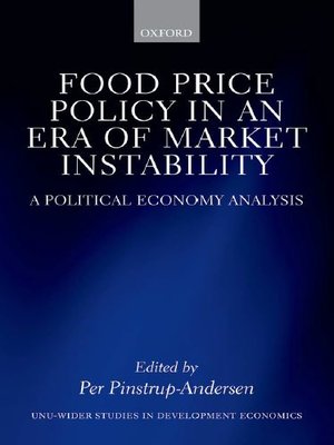 cover image of Food Price Policy in an Era of Market Instability